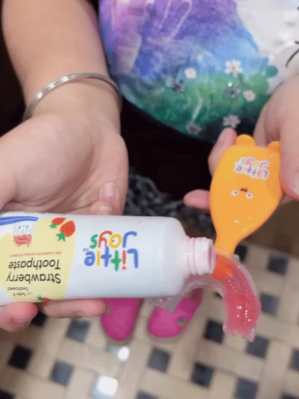 How Shanaya uses her Toothpaste