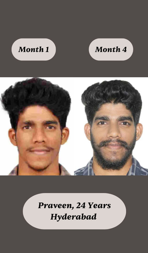 face of the person who gave the review