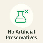 No Artificial Preservatives