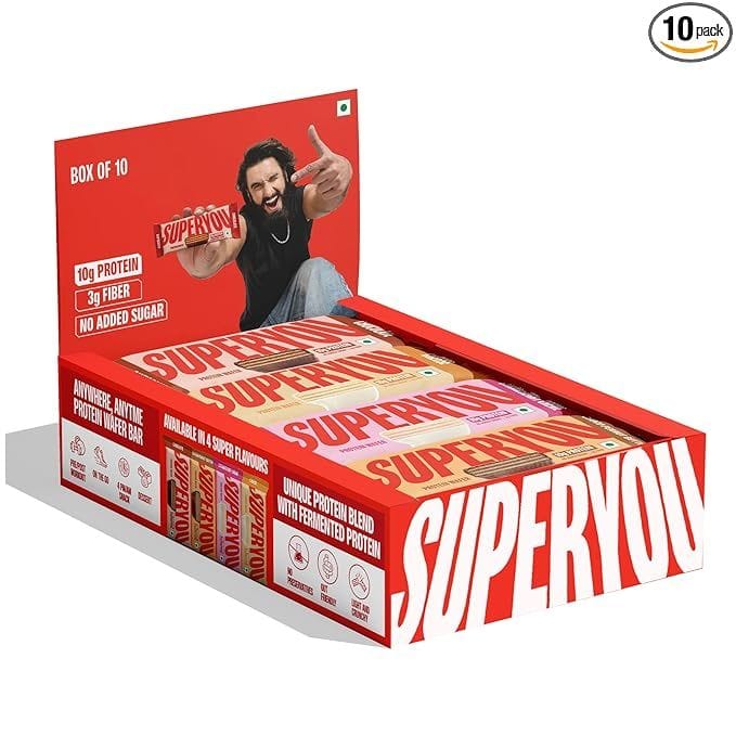 SuperYou Assorted Protein Wafer Bars