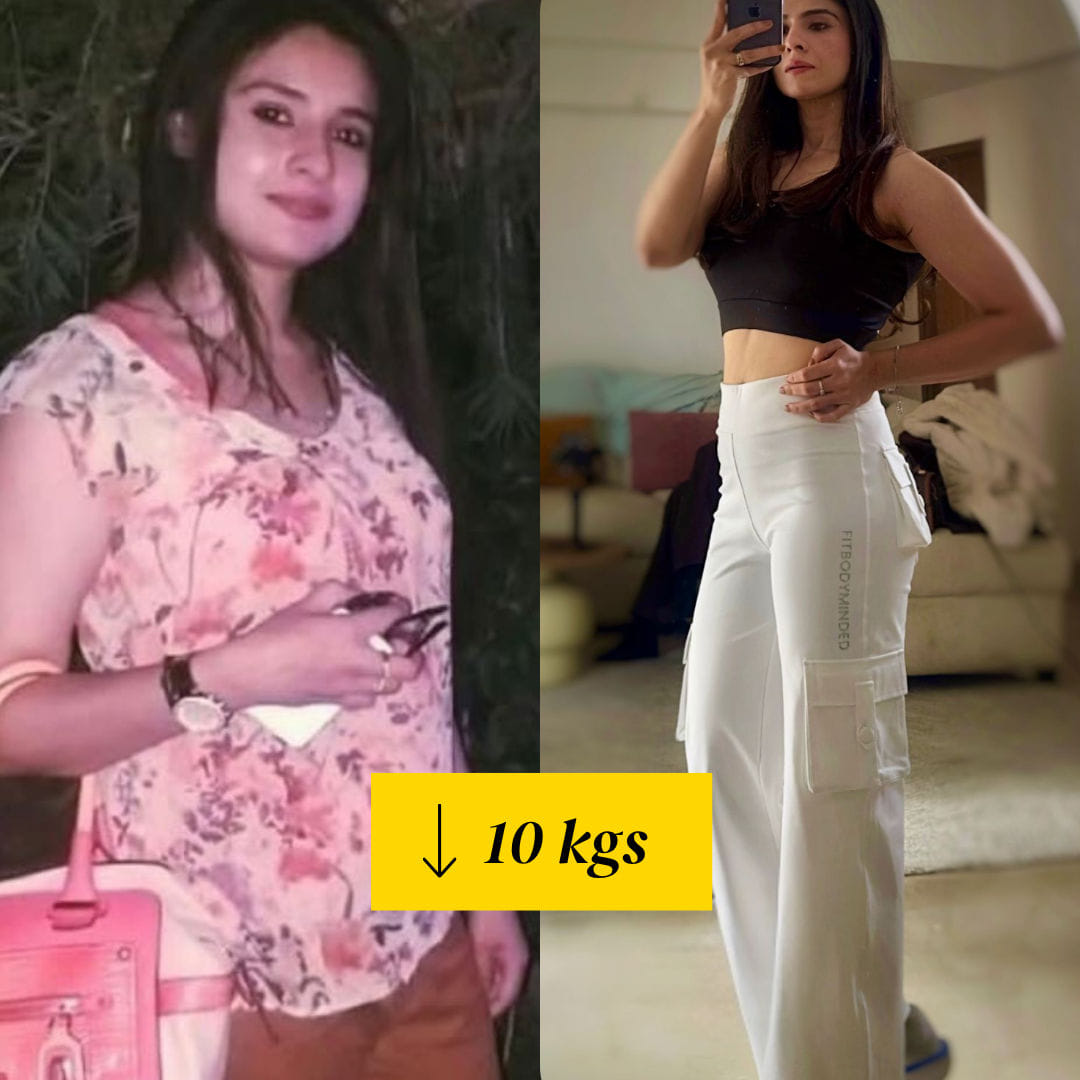Saloni before and after