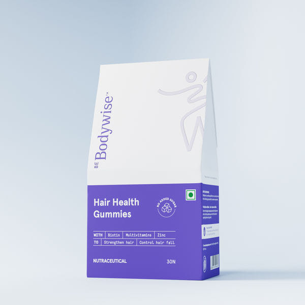 Bebodywise Biotin Hair Gummies 30 count