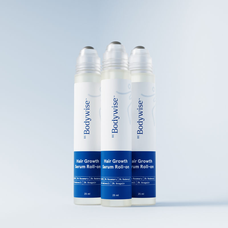 Advanced Hair Growth Serum Roll-On (Pack of 3)
