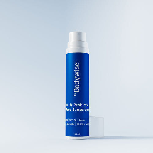 0.1% Probiotic Face Sunscreen with SPF 50