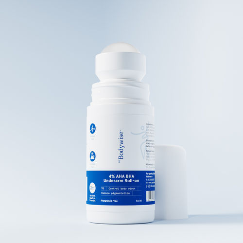 4% AHA BHA Underarm Roll On - 50 mL - No Fragrance