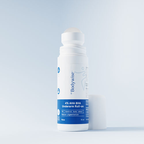 4% AHA BHA Underarm Roll On - 75 mL - Flora