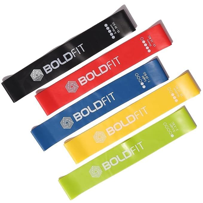 Resistance Bands Mini Loop Set (Pack of 5)