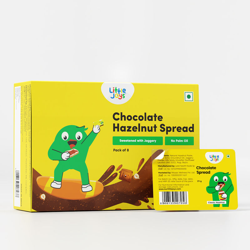 Chocolate Hazelnut Spread School Pack (Pack of 8)