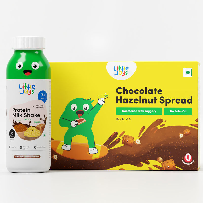 Chocolate Hazelnut Spread School Pack + Protein Milkshake