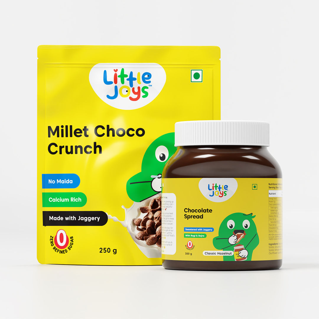Millet Choco Crunch + Chocolate Spread