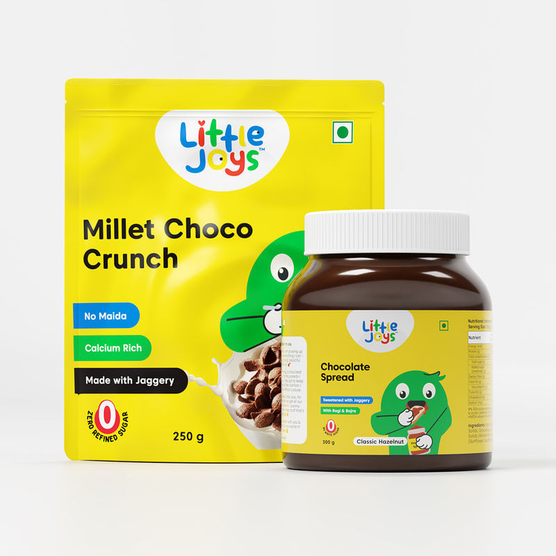 Millet Choco Crunch + Chocolate Spread