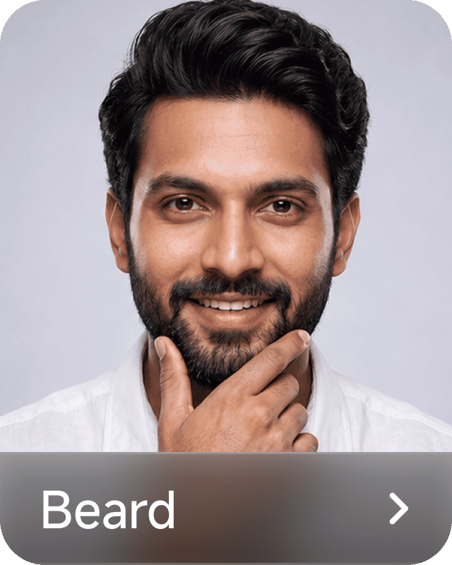 Men's beard growth and grooming solutions