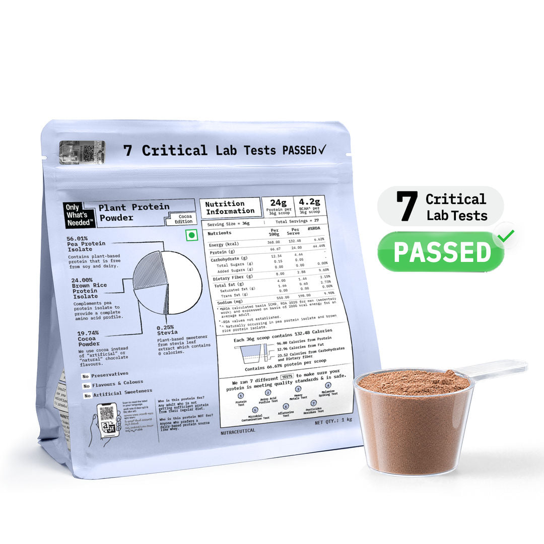 24g Plant Protein Powder | Cocoa | 1kg 