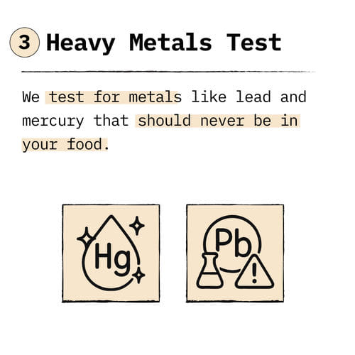 the third test done on foodpharmer whey protein