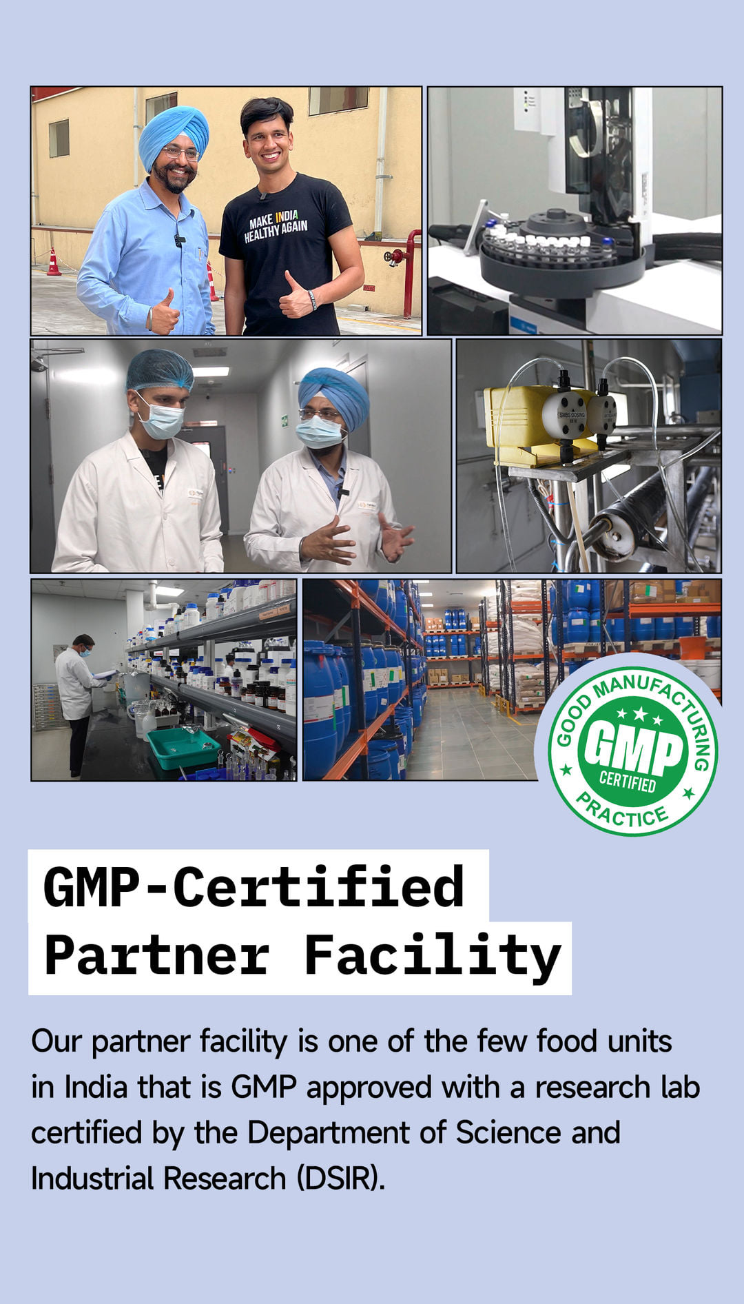 foodpharmer shows the facility at which only what's needed whey protein is made