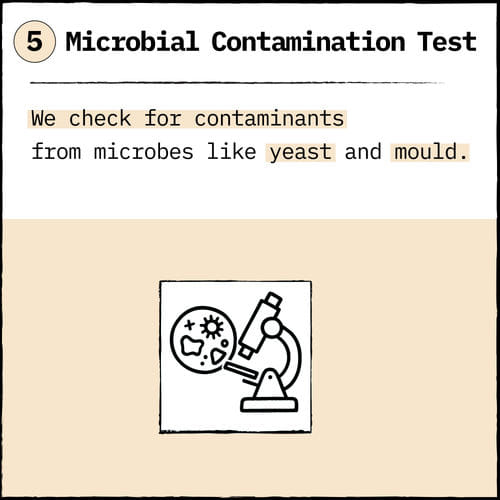 the fifth test done on foodpharmer whey protein