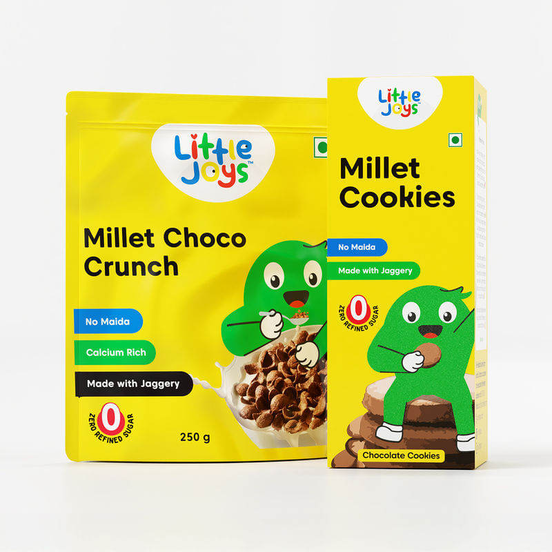 Millet Choco Crunch + Millet Cookies