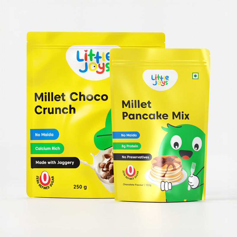 Millet Choco Crunch+ Millet Pancake Mix