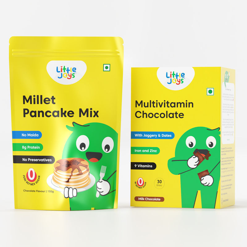 Millet Pancake Mix + Multivitamin Chocolate