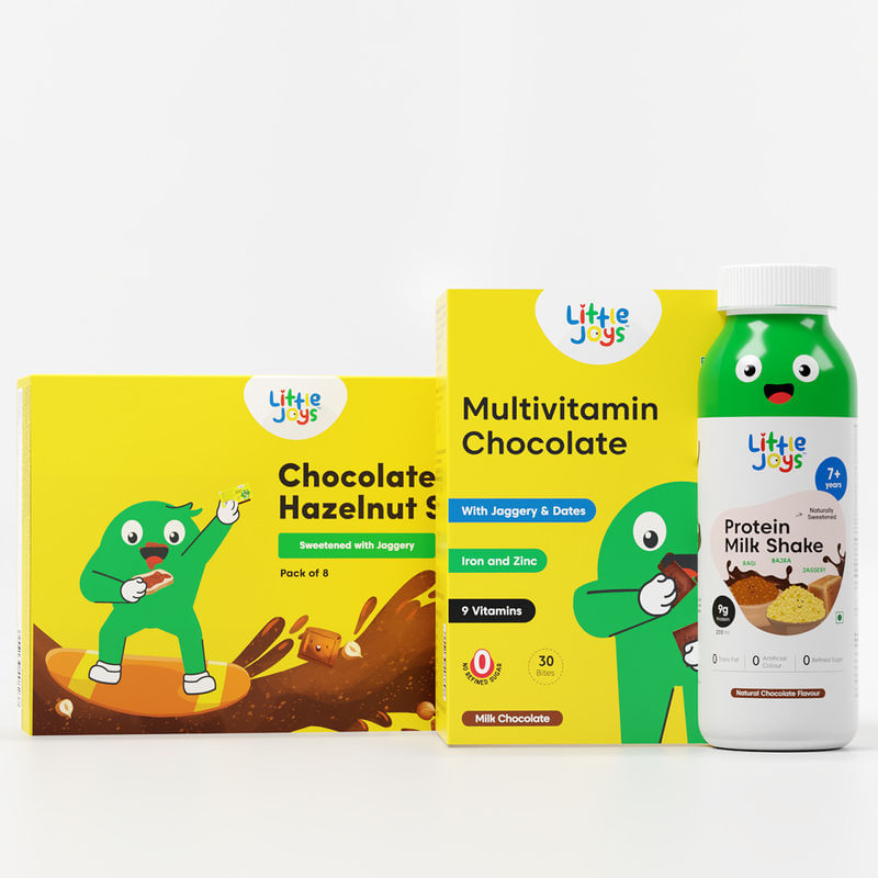Multivitamin Chocolate + Chocolate Hazelnut Spread School Pack + Protein Milkshake