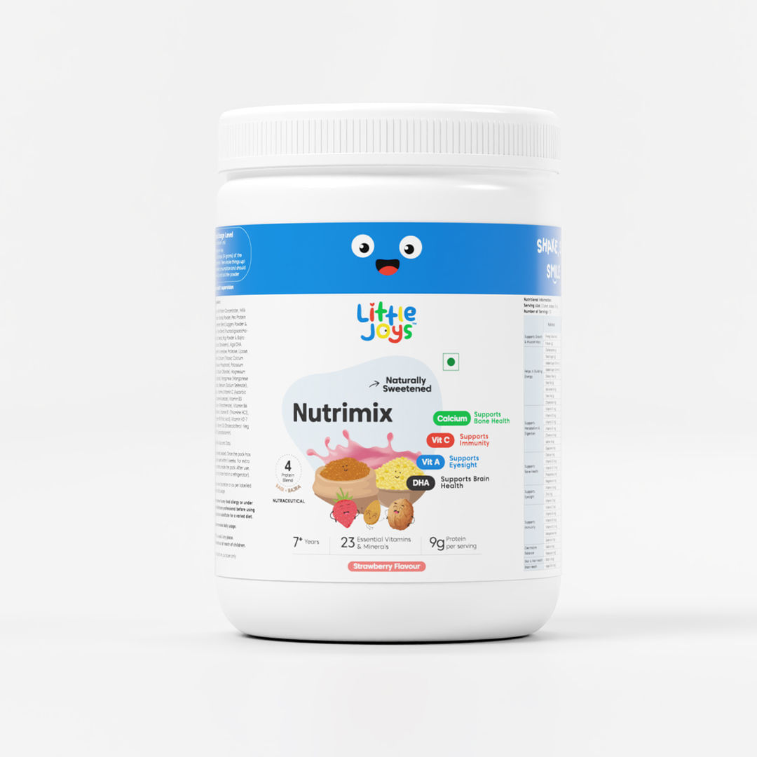 Nutrimix 7+ Strawberry Nutrition Powder (350g)