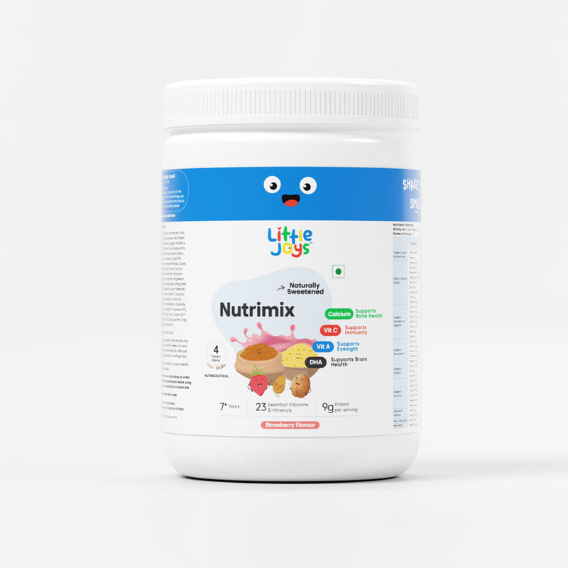 Nutrimix 7+ Strawberry Nutrition Powder (350g)