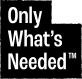 Only What's Needed, by Food Pharmer