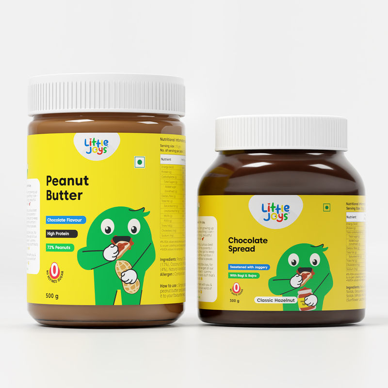 Peanut Butter + Chocolate Hazelnut Spread Combo