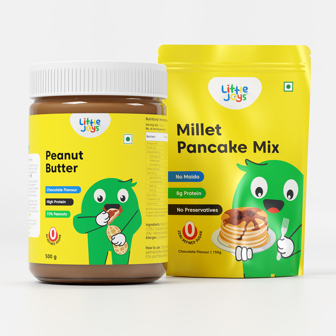 Peanut Butter + Millet Pancake Mix Combo