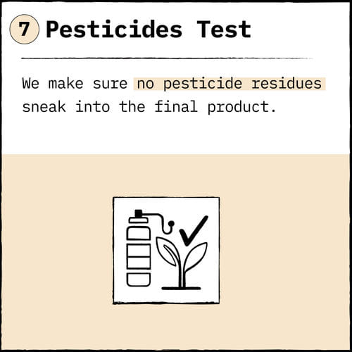 the seventh test done on food pharmer protein