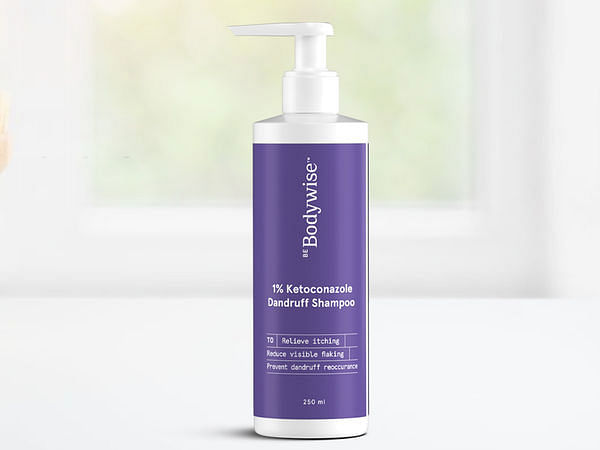Buy 1% Ketoconazole Dandruff Shampoo (250ml) - Bodywise