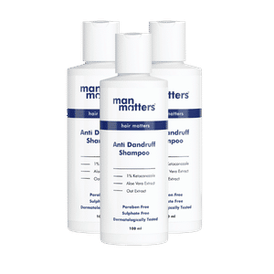 Anti-Flaking Shampoo (100 ml) - Pack of 3