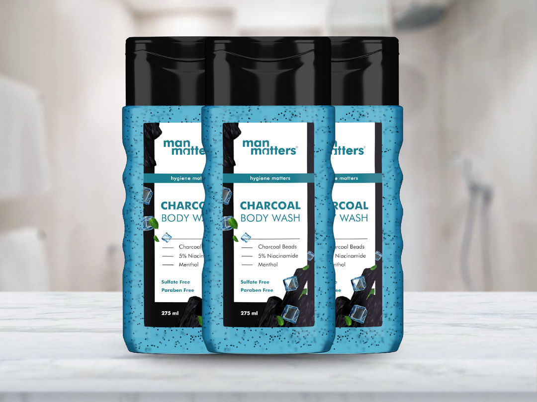 Charcoal Body Wash (750 ml)