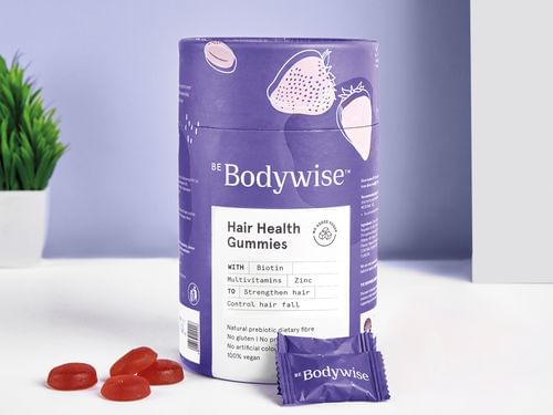 Biotin Hair Gummies for Postpartum Hair Fall