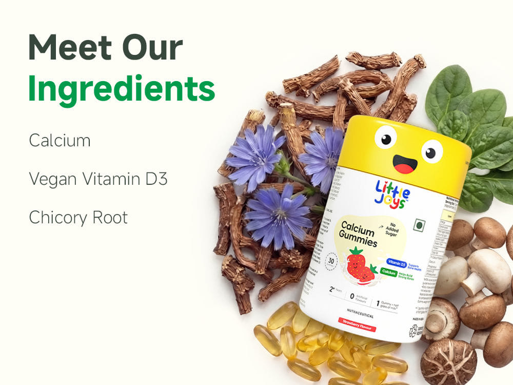 Little Joys calcium Gummies for Kids above 2 years