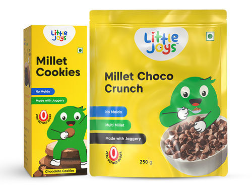 Millet Choco Crunch + Millet Cookies