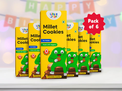 Millet Cookies Pack of 6 - 100g X 6