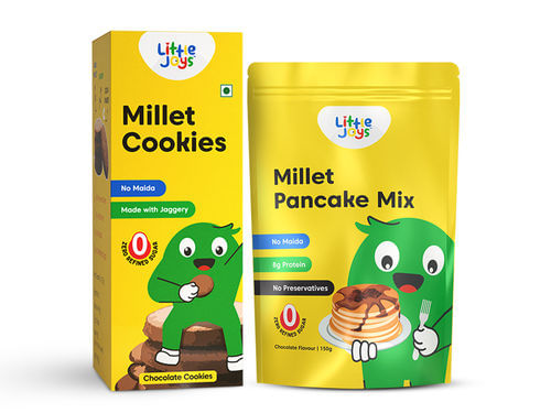 Millet Pancake Mix + Millet Cookies