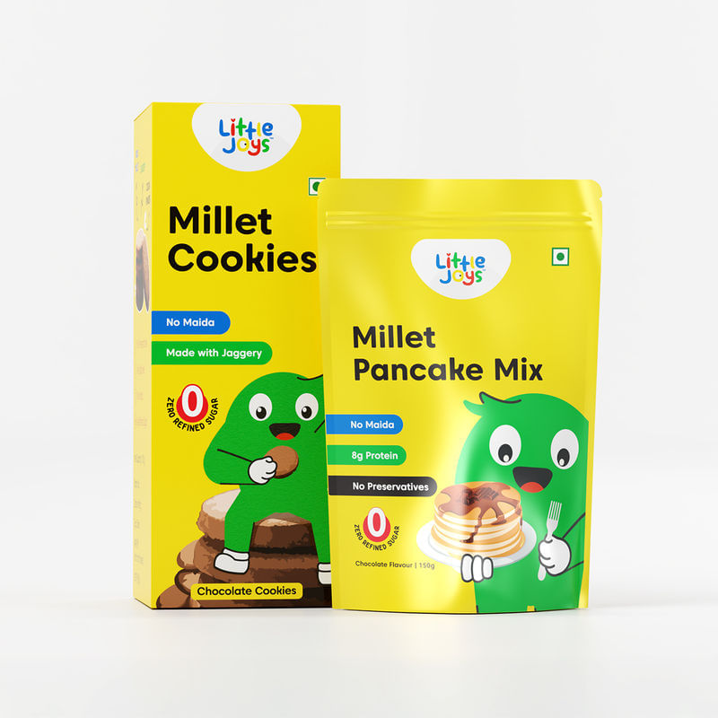 Millet Pancake Mix + Millet Cookies