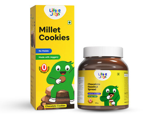 Chocolate Spread + Millet Cookies