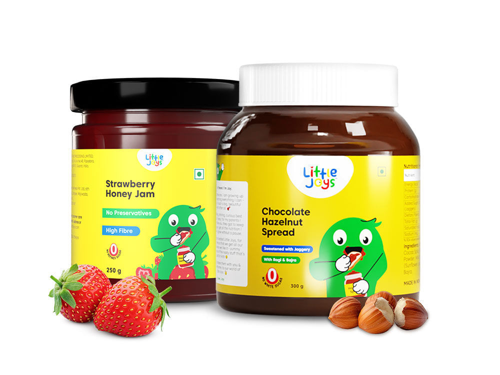 Strawberry Honey Jam + Chocolate Spread