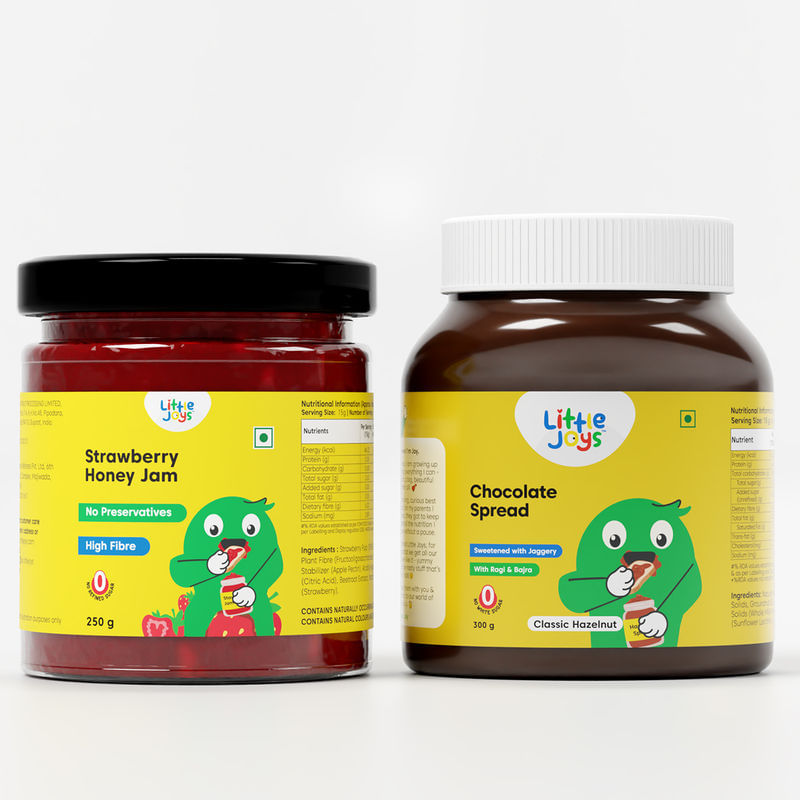 Strawberry Honey Jam + Chocolate Spread