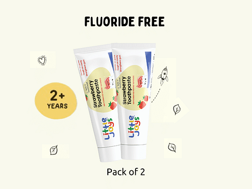 Fluoride Free Toothpaste - Pack of 2 (2-5 years)
