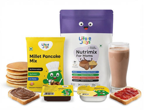 Mom’s Nutrimix and snack samplers