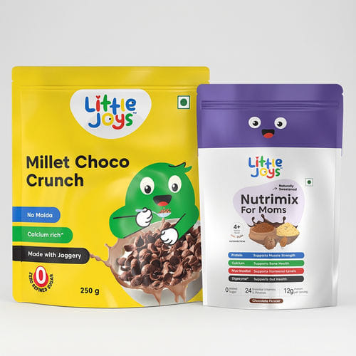 Mom’s Nutrimix & Millet Choco Crunch Combo
