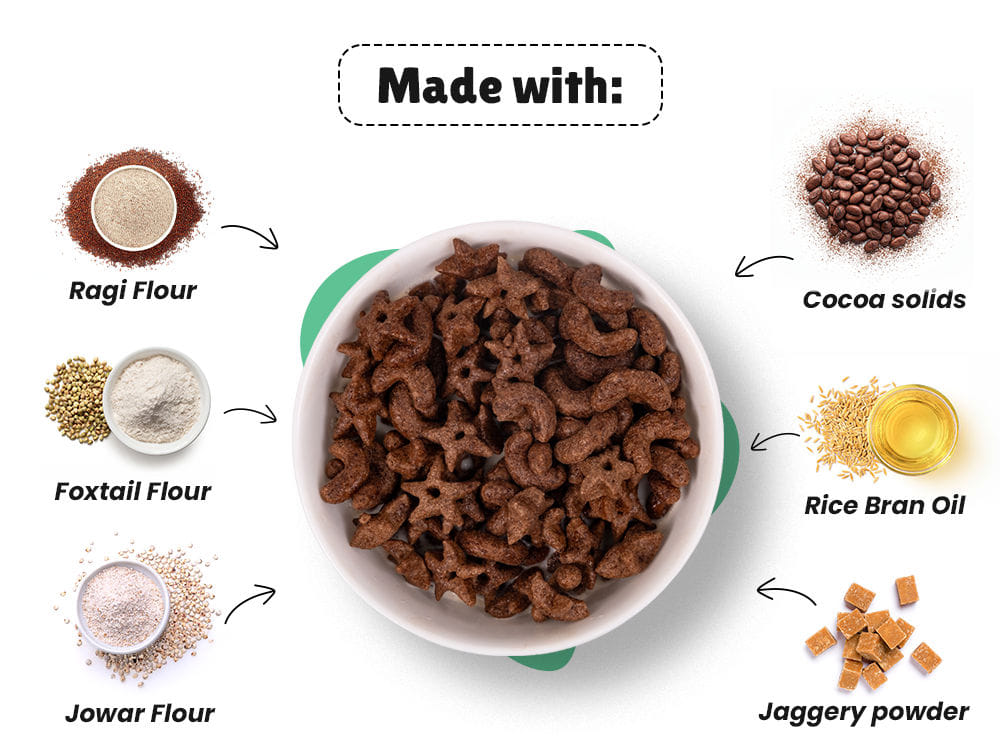 healthy snacks millet chocos ingredients