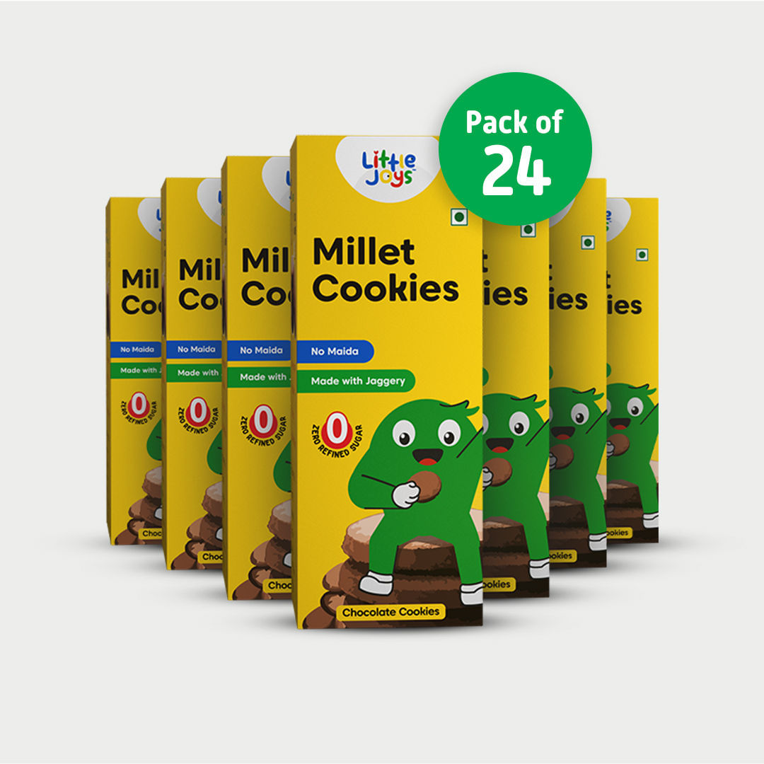  Millet Cookies - 100g (Pack of 24)