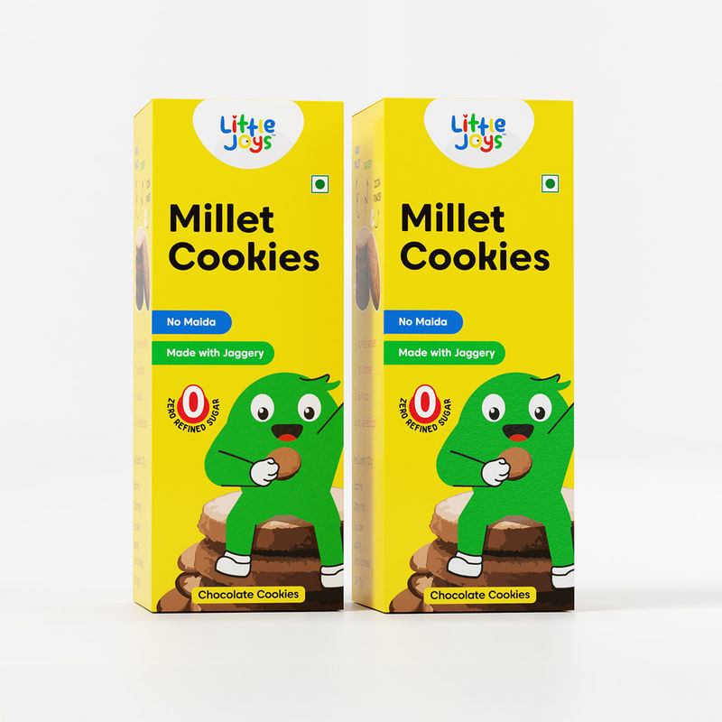 Millet Cookies - Pack of 2 - 100g x 2