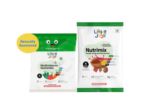 NutriMix Strawberry and Multivitamin Gummies Trial Pack