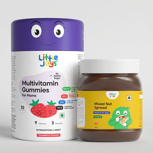 Mom’s Multivitamin Gummies & Mixed Nut Spread Combo